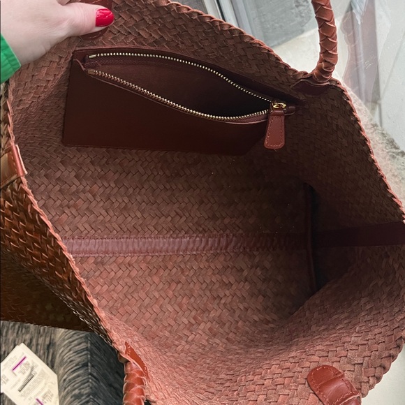 Madewell Handwoven Leather Tote - Picture 6 of 8